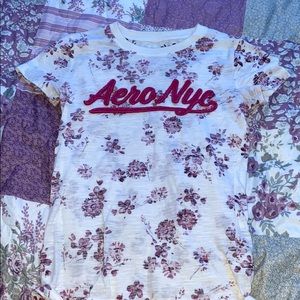 floral tee shirt